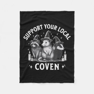 Couverture Polaire Support De Votre Hal De Skunk Locale Raccoon Oposs
