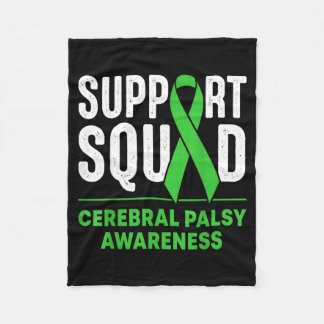 Couverture Polaire Support Squad Cerebral Palsy Awareness Month CP