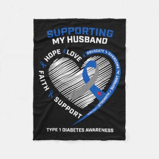 Couverture Polaire Support Type One Diabetic Husband Type 1 Diabetes