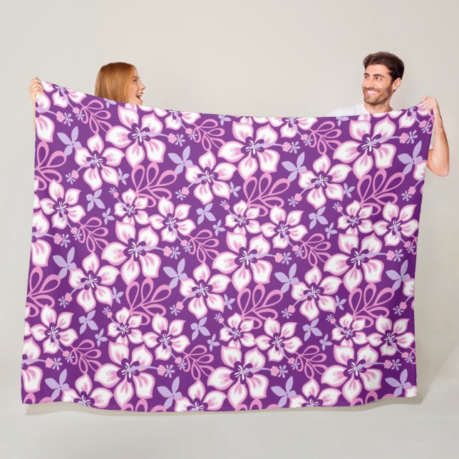 Couverture Polaire Surf JUNGLE (COMBO PURPLE) (En situation)