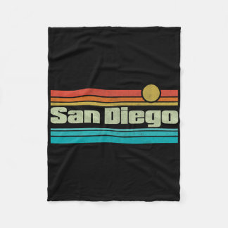 Couverture Polaire Surfing Californie Ca San Diego années 70 80