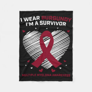 Couverture Polaire Survivant du cancer du sang, sensibilisation au my
