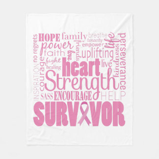Couverture Polaire Survivant fort de Cancer de Descriptives
