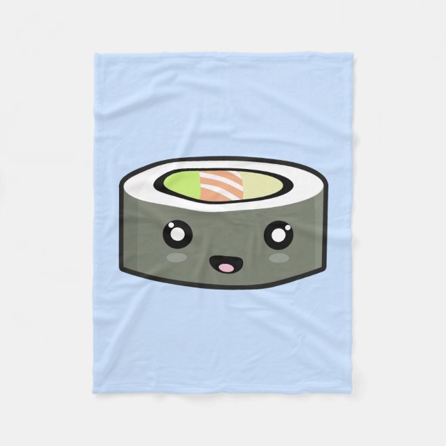 Couverture Polaire Sushi de Kawaii (Devant)