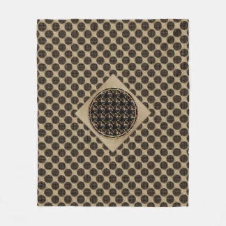 Couverture Polaire Symbole chinois chauve-souris Blanche polaire