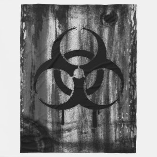 Couverture Polaire Symbole de risque biologique Crayon de peinture à