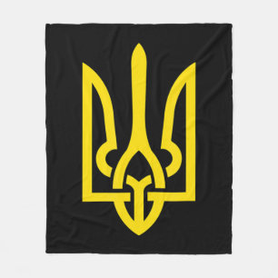 Couverture Polaire Symbole de Tryzub Ukraine Ukraine Ukraine Patriot