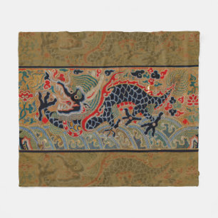 Couverture Polaire Symbole dragon chinois Antique asiatique