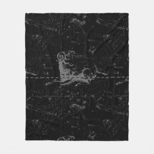 Couverture Polaire SYMBOLE SYRIE vintage CONSTellation Hevelius 1690
