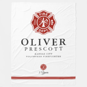 Couverture Polaire Symbole volontaire de croix maltaise du