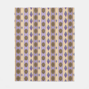 Couverture Polaire SYMBOLES bleus