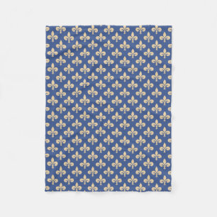 Couverture Polaire Symboles de fleur de lis