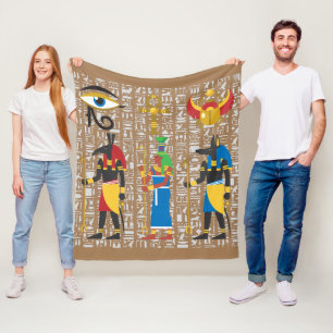 Couverture Polaire Symboles égyptiens