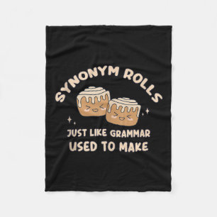 Couverture Polaire Synonym Rolls Plaisanter Cinnamon Rolls Grammar Pu