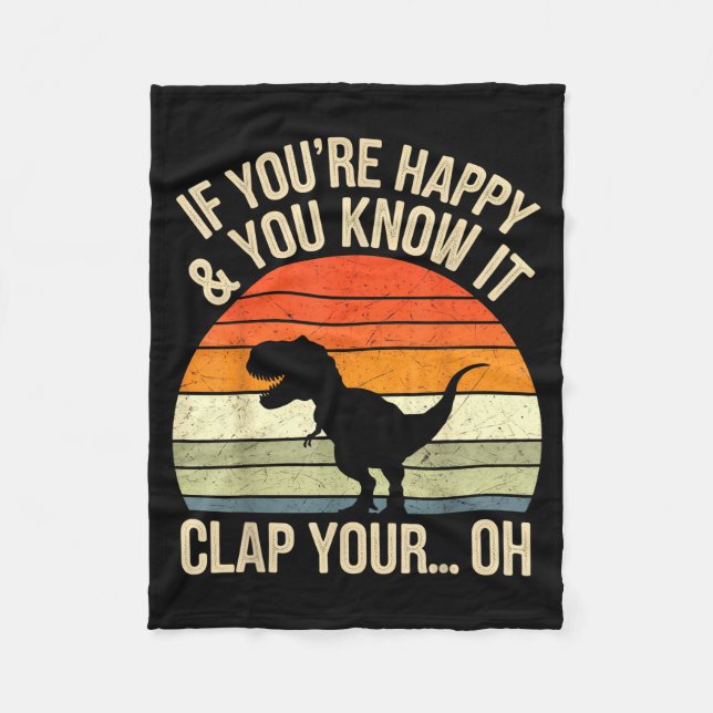 Couverture Polaire T Rex Dinosaur Meme Funny Dino For Men Women Boy K (Devant)