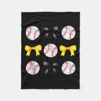 Couverture Polaire T-shirt de base noir et jaune à noeuds pour maman