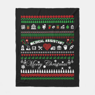 Couverture Polaire T-shirt de Christmas