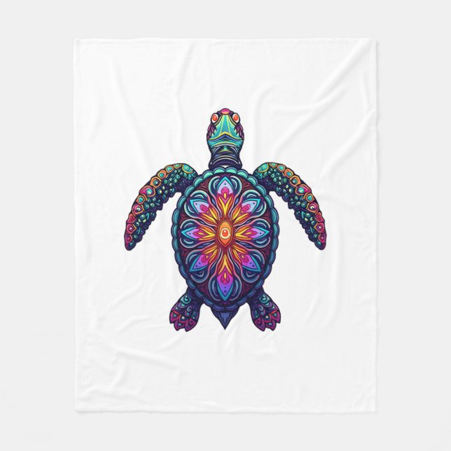 Couverture Polaire T-shirt de la tortue de la société de Randonnée du (Devant)