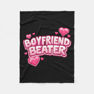 Couverture Polaire T-shirt drôle Beater Petit Ami 