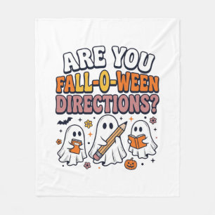 Couverture Polaire T-shirt drôle de professeur de fantôme d'Halloween