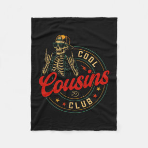 Couverture Polaire T-shirt drôle du Club des cousins sympas Équipage