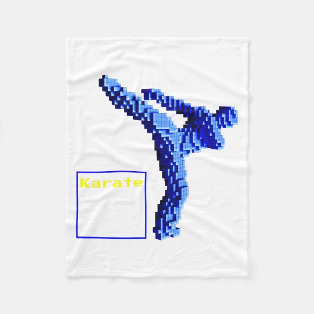 Couverture Polaire T Shirt Karaté_1  (Devant)