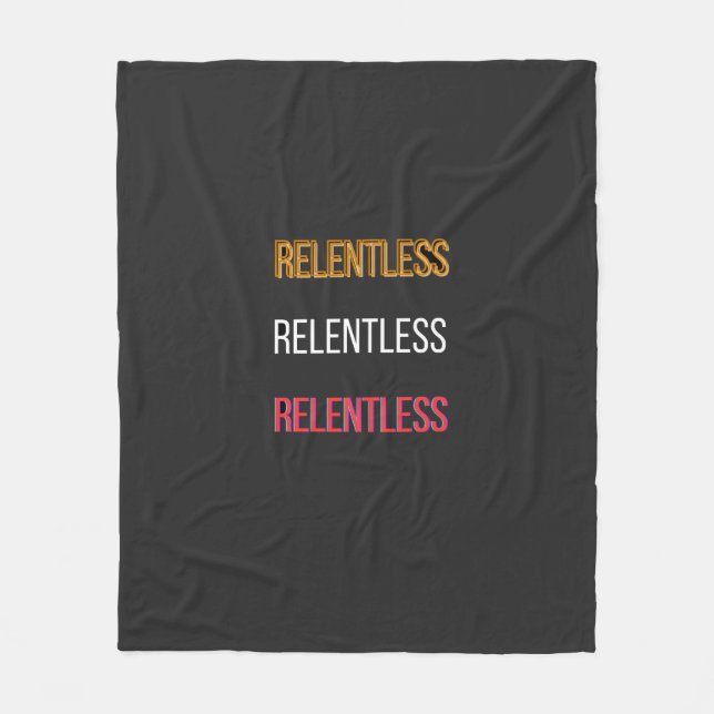 Couverture Polaire T-ShirtImplacable (Devant)