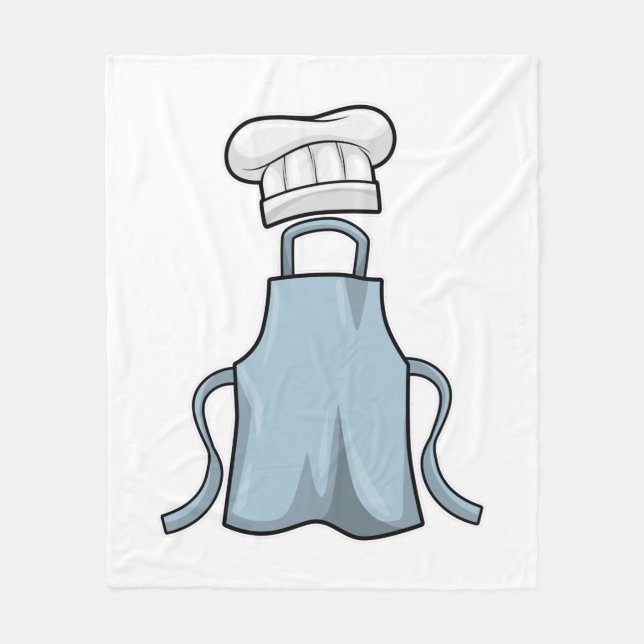 Couverture Polaire tablier de cuisine et casquette de Cuisine (Devant)