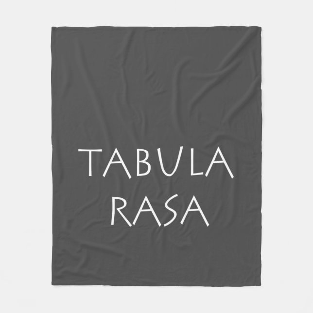 Couverture Polaire Tabula rasa (Devant)