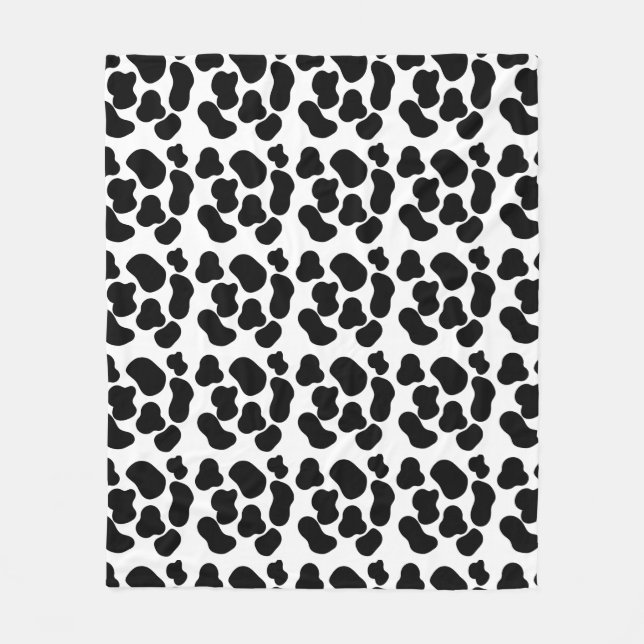 Couverture Polaire Taches de dalmatien (Devant)