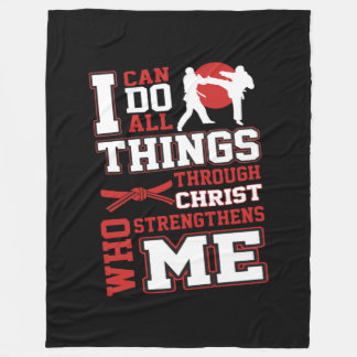 Couverture Polaire Taekwondo