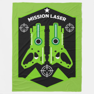Couverture Polaire Tag laser Mission Enfants