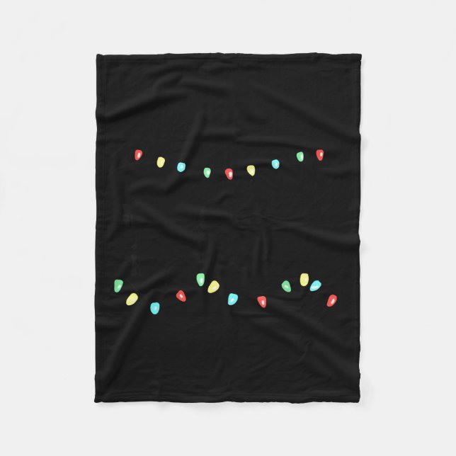 Couverture Polaire Take Me To Eat Mexican Food And To Look At Christm (Devant)