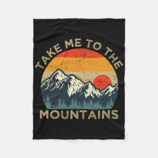 Couverture Polaire Take Me To The Mountains 