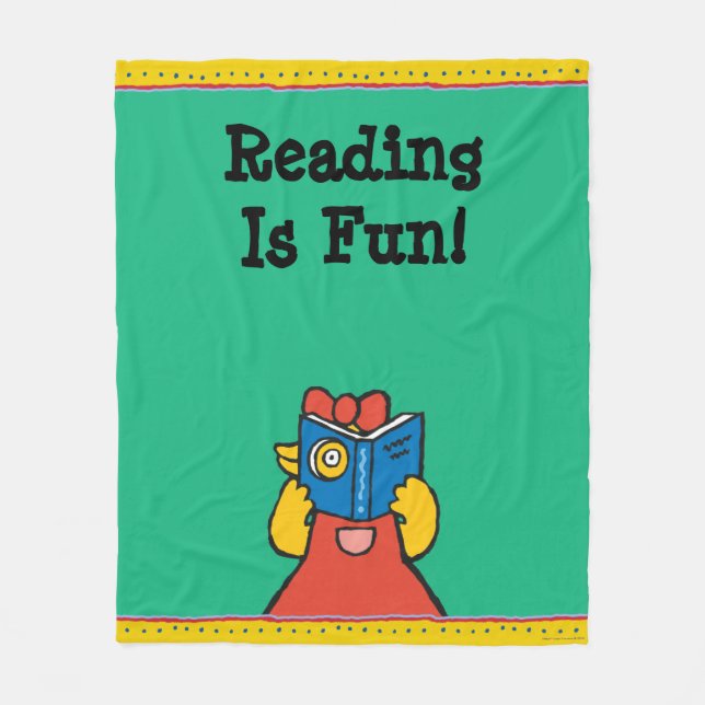 Couverture Polaire Tallulah fait un visage drôle (Devant)