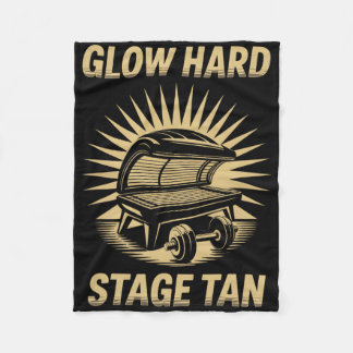 Couverture Polaire Tanning Led Llow Hard Concurrents Fitness Fans Tan