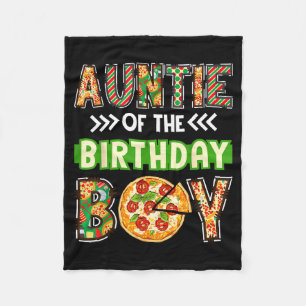 Couverture Polaire Tante du garçon garçon d'anniversaire amateur de p
