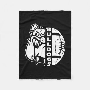 Couverture Polaire Tapis Amusant Demi-Ballon de Football Visage Boule