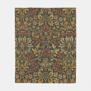 Couverture Polaire Tapisserie de jardin de William Morris Fleur