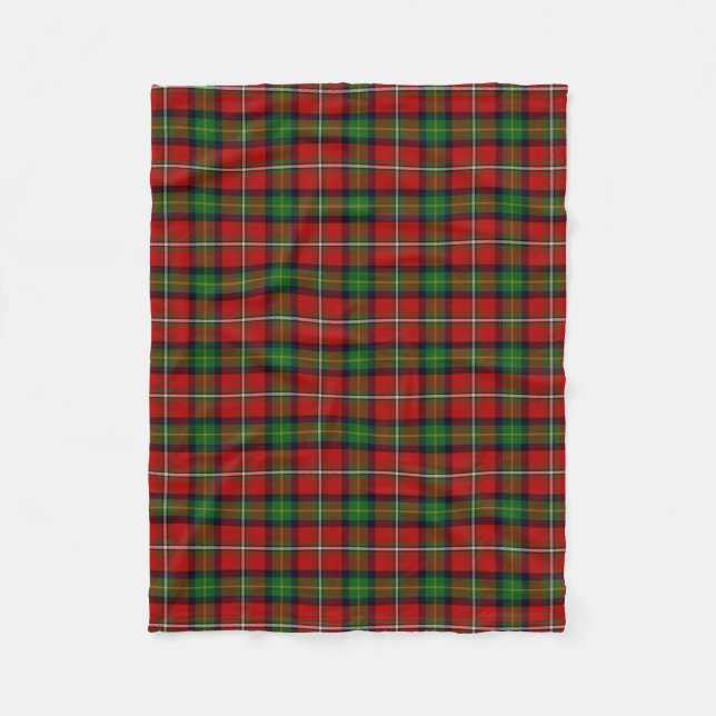 Couverture Polaire Tartan de Boyd (Devant)