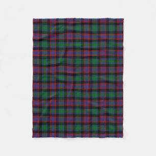 Couverture Polaire Tartan de chasse d'Alexandre de clan