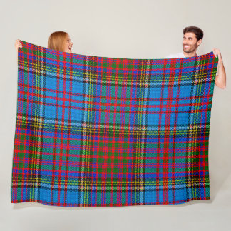 Couverture Polaire Tartan de clan d'Anderson