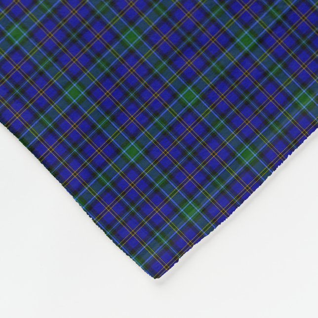 Couverture Polaire Tartan de déversoir de clan (Coin)
