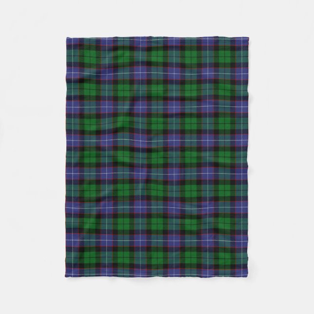 Couverture Polaire Tartan de Galbraith (Devant)
