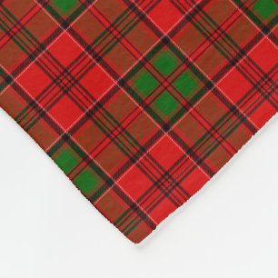 Couverture Polaire Tartan de Grant de clan