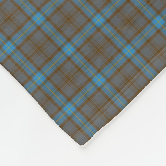 Couverture Polaire Tartan de Hannah de clan (Coin)