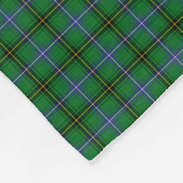 Couverture Polaire Tartan de Henderson de clan (Coin)