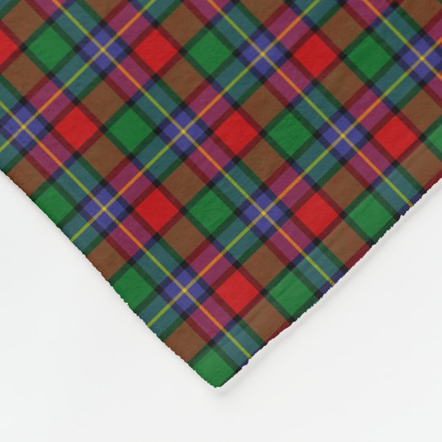 Couverture Polaire Tartan de Kilgore de clan (Coin)