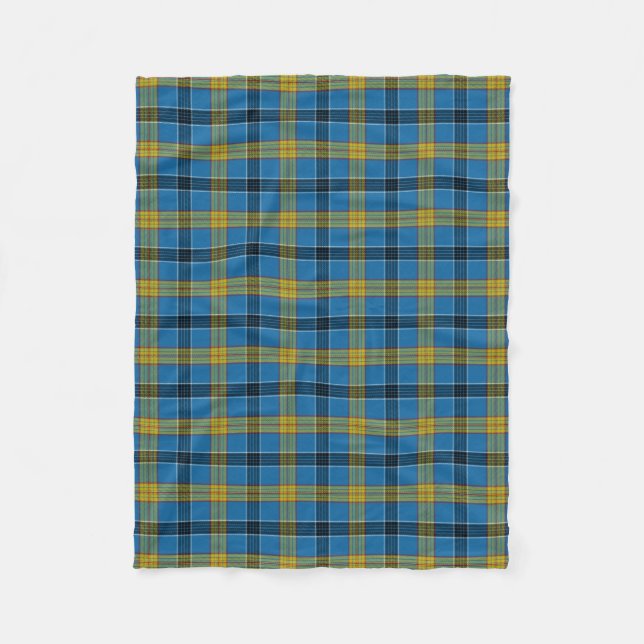 Couverture Polaire Tartan de Laing (Devant)