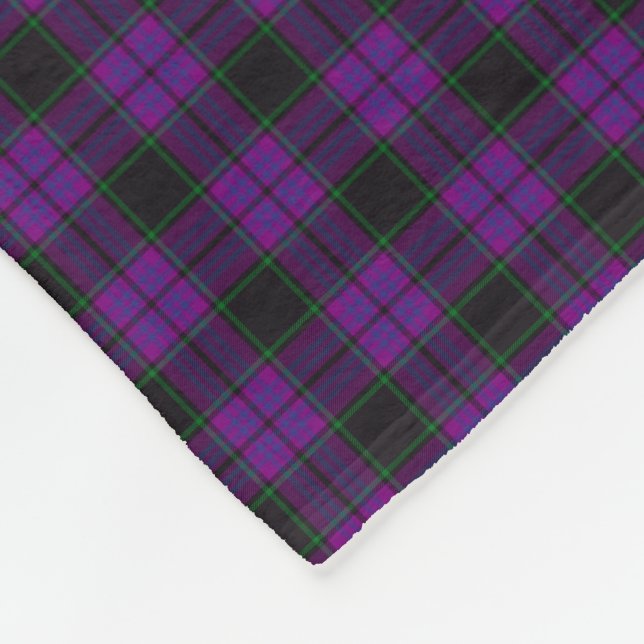 Couverture Polaire Tartan de Laird de clan (Coin)